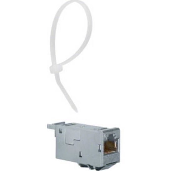 Module RJ45 encastrable E-Dat CAT 6a - HAGER - VU603NWH - Blindé ...