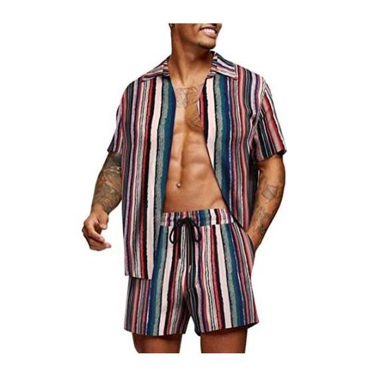 Ensemble hawaien homme new arrivals