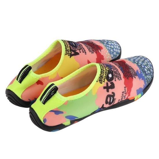 Chaussures D'eau Unisexes Antidérapantes, Chaussettes De Natation Et De