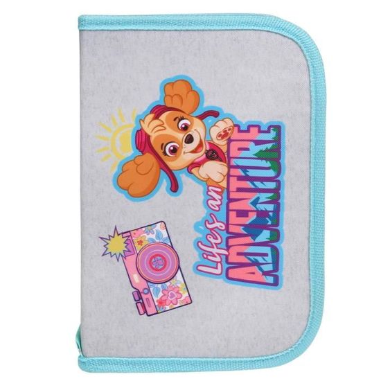 TOYBAGS Pat' Patrouille Trousse Ronde 8x22x8cm Sac à Dos Scolaire Enfant Noir