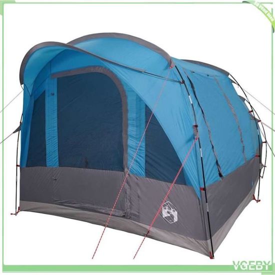 Tente de camping tunnel 3 personnes tissu occultant imperméable | Leroy
