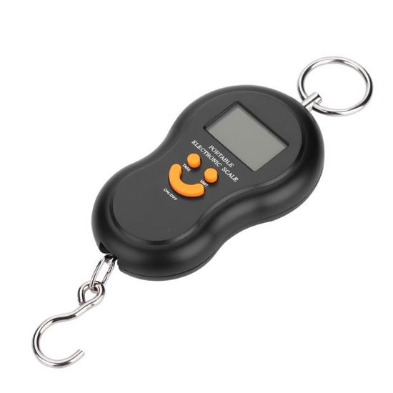 Balance Suspendue Électronique 50 Kg – Peson Digital Précis Pour Bagages, Pêche, Valises Voyage Et Usage Maison