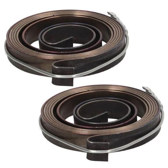 2 Ressorts De Rappel Pour Perceuse à Colonne - Acier Ressort, 8 Mm Largeur, 35 Mm Diamètre - Retour Rapide Du Manchon