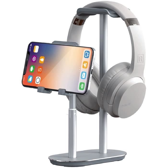 havit Support CasquePorte Casque pour Casque GamerSupport téléphone BureauSupport pour Casque-Téléphone-Tablette-EReaderHaute 650