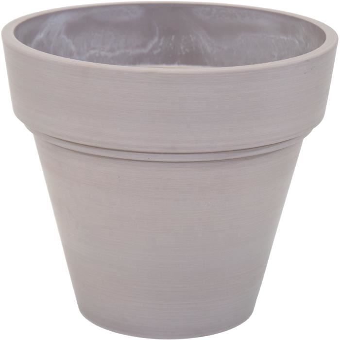 Pot de fleur MEGA COLLECTIONS Ecostone Planter Ø 41 cm H 35 cm