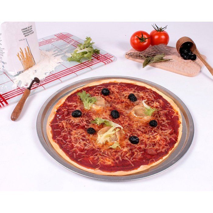 Moule à Pizza 33 cm Gris Anthracite