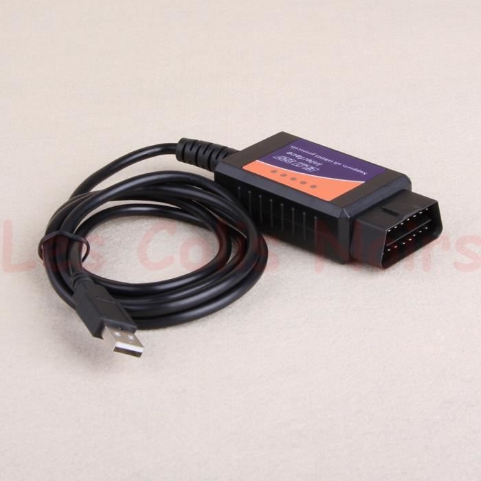 Interface de diagnostique ELM 327 OBD OBD2