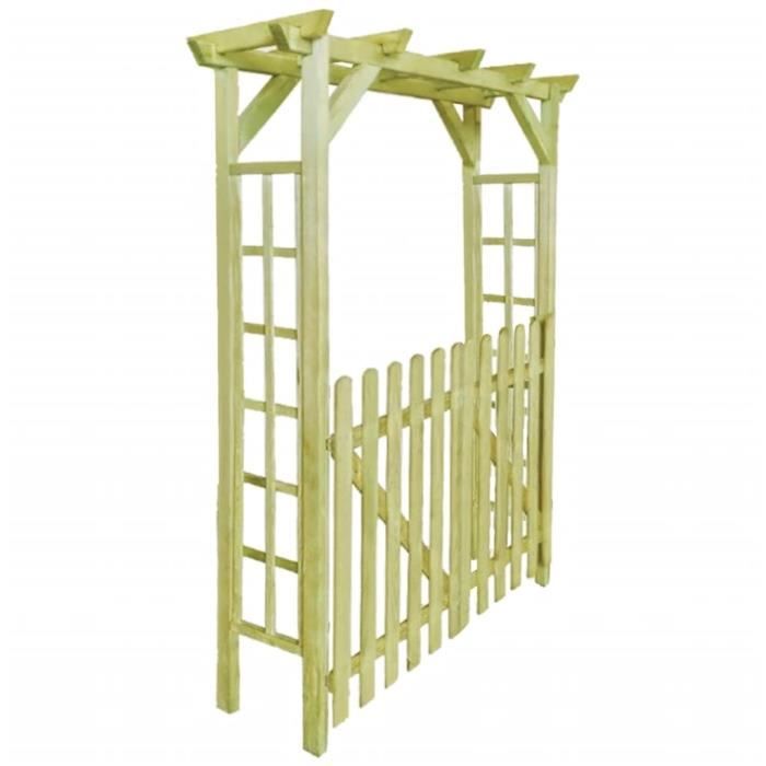 Arche pour rosiers Arche de jardin Pergola de jardin pour roses plantes grimpantes soutien voûte d'entrée Décoration de jard 150 x