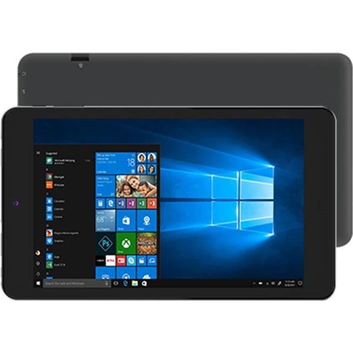 Tablette PC windows 10 8.0 pouces 2Go+64Go Noir