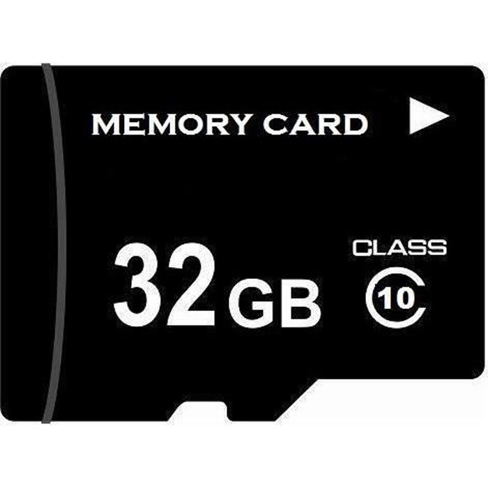 Carte Micro SD SDHC TF 32 G Go GB 32Go 32GB