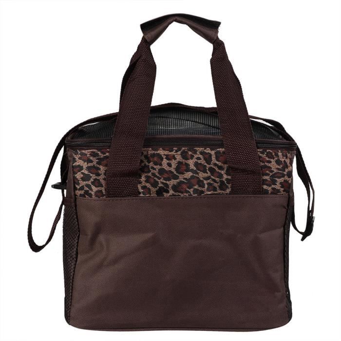 HURRISE sac à main de voyage pour animaux de compagnie Carré Pliable Portable Respirant Pet Petit Animal Sac De Transport Sac À