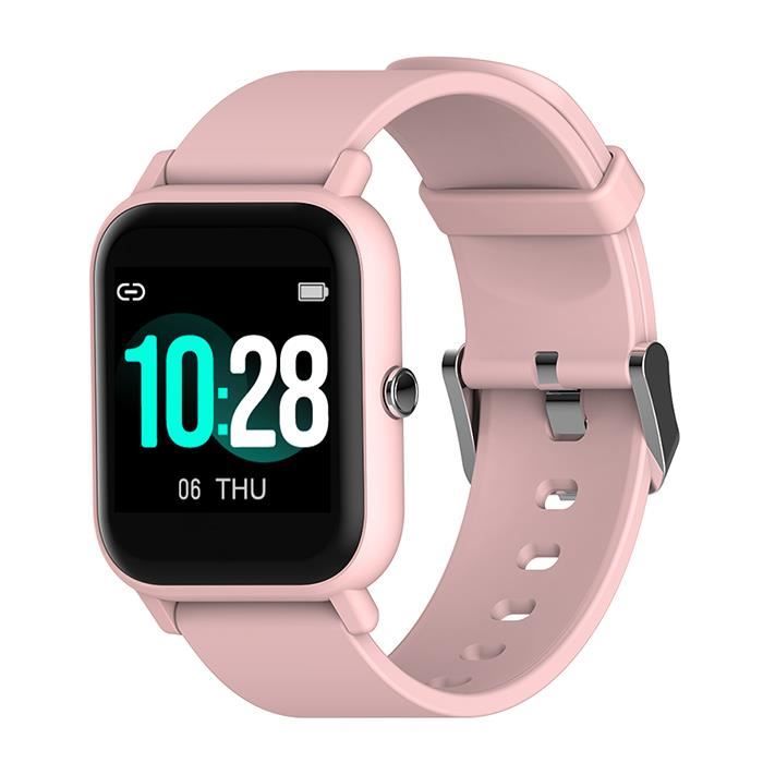 SmartWatch Montre Connectée Blackview R3 Pro Sport Fréquence Cardiaque IP68 Moniteur de Sommeil Ultra-Longue Batterie 5ATM - Vert