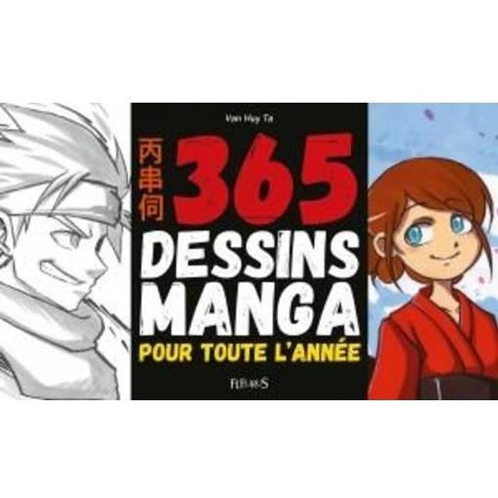 Livre - 365 dessins manga pour toute l'année