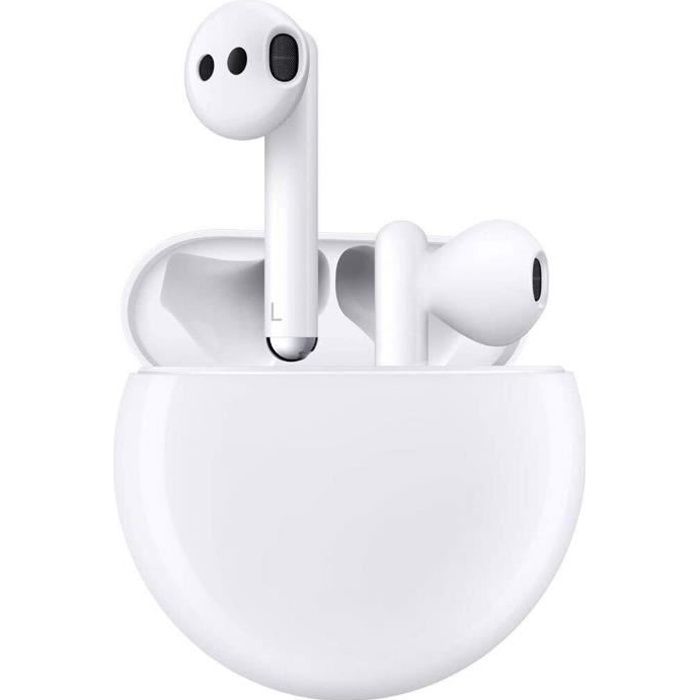 Huawei FreeBuds 3 Écouteurs sans fil Version Internationale Charge Filaire Boîtier Céramique Blanc