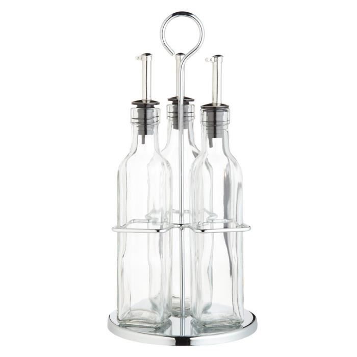Kitchen Craft Italian Collection Ensemble huile et vinaigre Set de 3: Cuisine & Maison