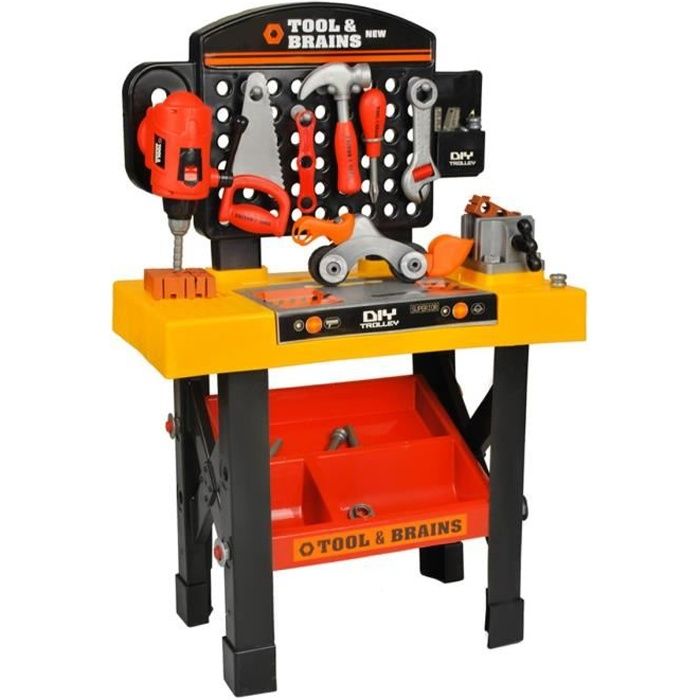MonMobilierDesign Etabli de bricolage pour enfant