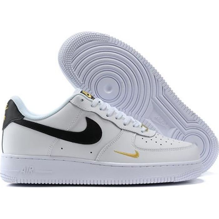 Airs-Force 1 Low blanc noir 2043-21 AF1 Airs Force one hommes et femmes Basket