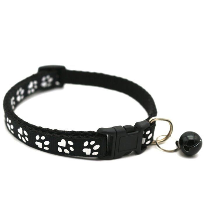 Meilleurs prix pour Collier pour chiot avec cloche collier rflchissant pour petits chiens et chats basique et pratique PZCC