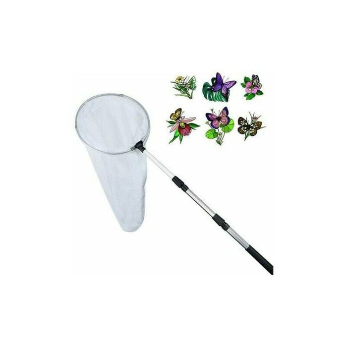 Filet de Pêche Filet à Papillon Filets à Insectes Télescopiques Outils de Plein air pour Enfants Jouets de Jardin pour Attraper