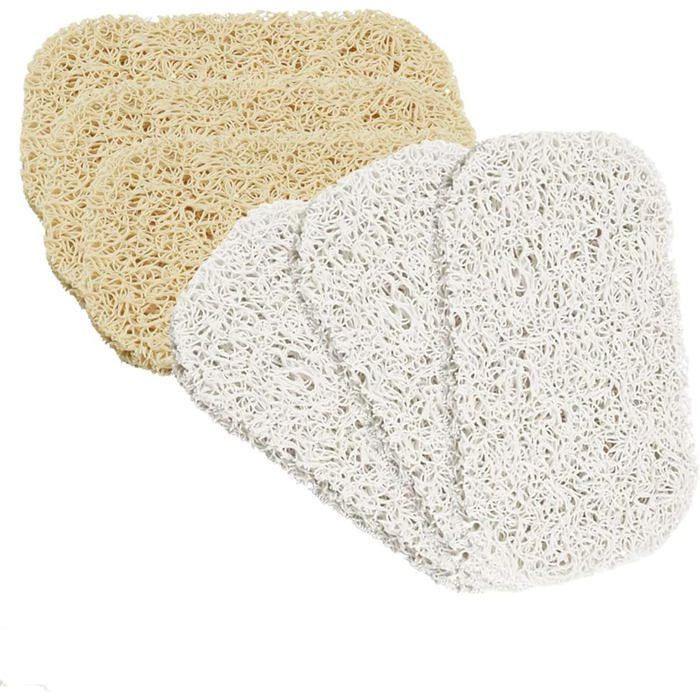 Lot De 6 Économiseurs De Savon MyHomeBody - Support Drainant Antidérapant Pour Porte-Savon - 3 Noir 3 Blanc Crochet Ventouse Lot De 6 Économiseurs De Savon MyHomeBody - Support Drainant Antidérapant Pour Porte-Savon - 3 Noir 3 Blanc Crochet Ventouse
