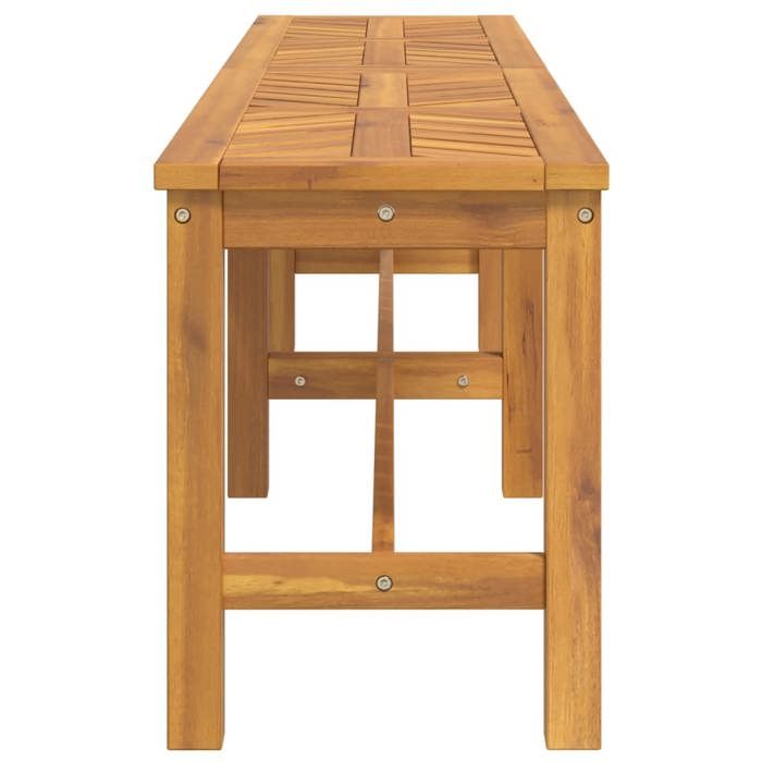Sale 2026 Banc de jardin - BURKE - Banquette balcon - 180 cm - bois massif dacacia BB391
