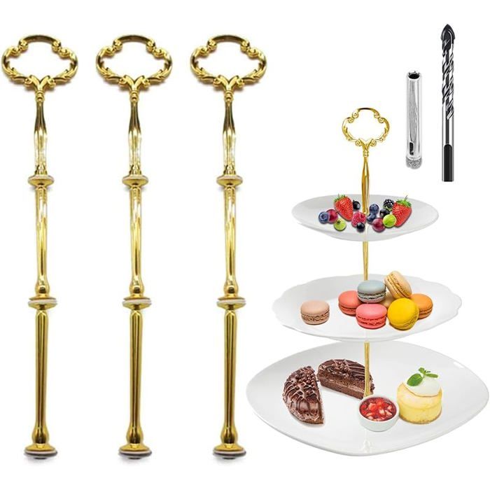 Presentoir A Gateau - Limics24 - Accessoires Stand À Gâteaux Kits Tiges