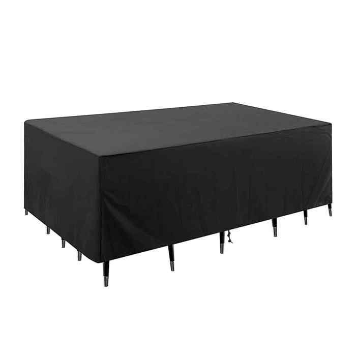Housse de protection pour mobilier de jardin imperméable et résistante aux UV.420Dnappe dextérieur en tissu Oxford