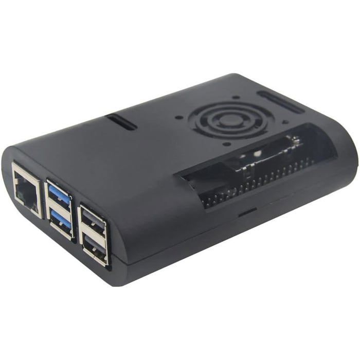 Boitier Raspberry Pi 5 Boîtier pour Raspberry Pi 5 - ITSTUFF - Noir - Plastique ABS robuste ...
