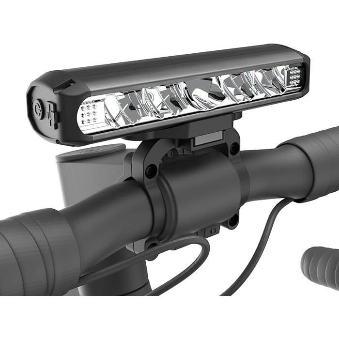 Lumiere Velo Lumens Forts USB C Rechargeable Ecirage Velo LEDs 4 Modes Lampe Velo Meilleure Aluminium à eau 8000mah