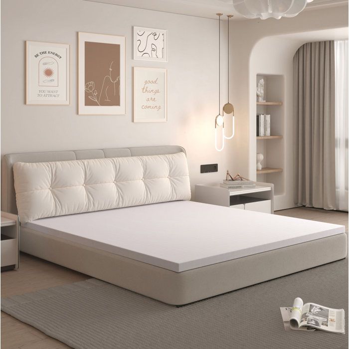 Matelas mousse 160 x 200 cm H3 5 cm déhoussable lavable livré compressé blanc certifié OEKO-TEX ORVRYN