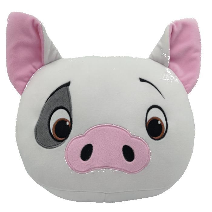 Coussin peluche à poches Vaiana Puah