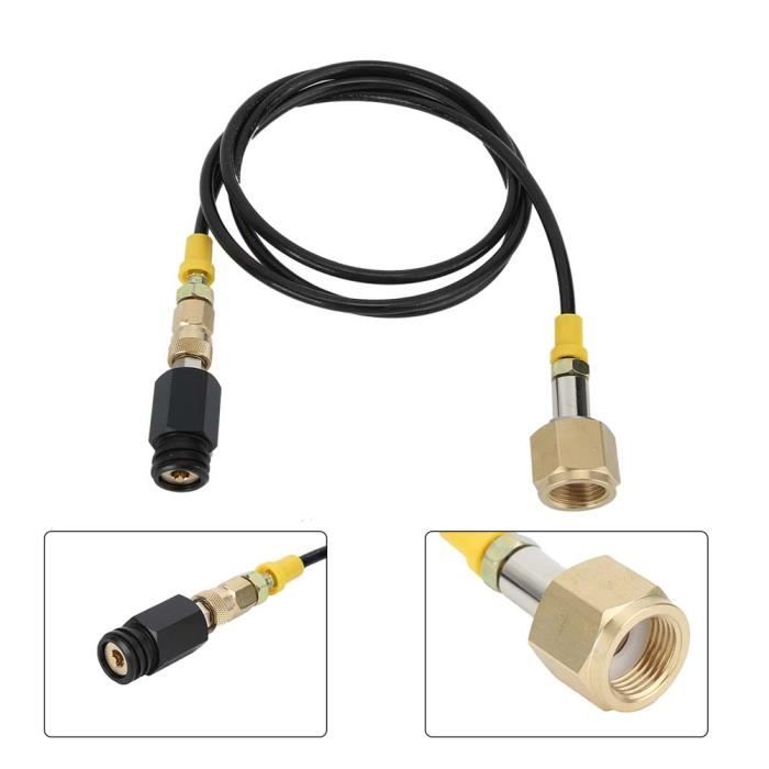 EVTSCAN W21.8-14 EU-draad CO2-navuladapter met 36-inch EVTSCAN W21.8-14 EU-draad CO2-navuladapter met 36-inch