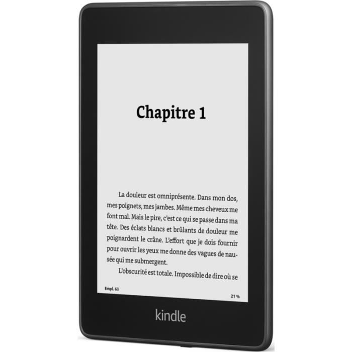 Liseuse Ebook Amazon Nouveau Kindle Paperwhite 6 Noir 8go Prix Pas Cher Cdiscount