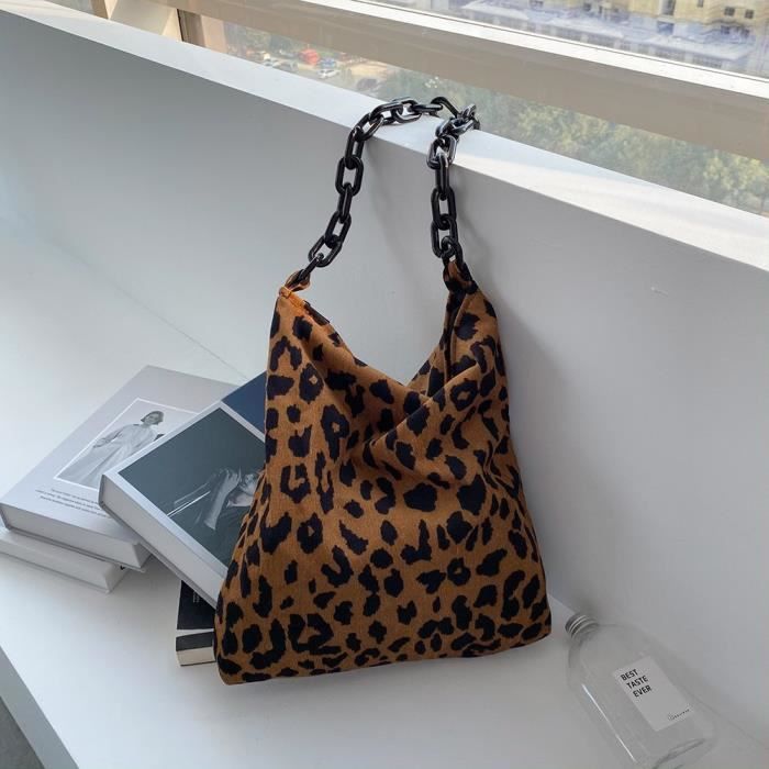 Sac clearance seau leopard