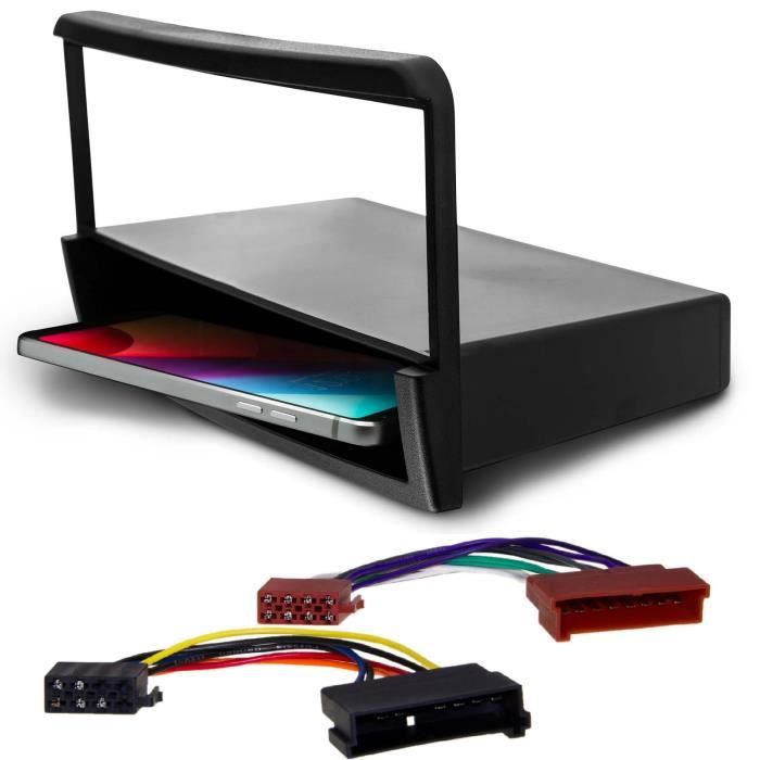 Pour Mazda 2 DE Voiture Radio Ouverture Installation Cadre Double DIN 2-din Noir