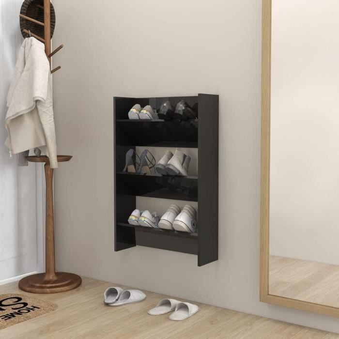 Étagère à Chaussures Pliable En Bambou - 7 Niveaux - Pour Entrée, Chambre, Couloir - Rangement Gain De Place - 2