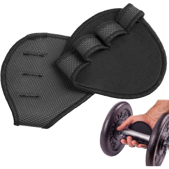 Paire De Poignées En Silicone Pour Musculation - Protection Des Mains Pour Tractions, Haltérophilie, Fitness - 10