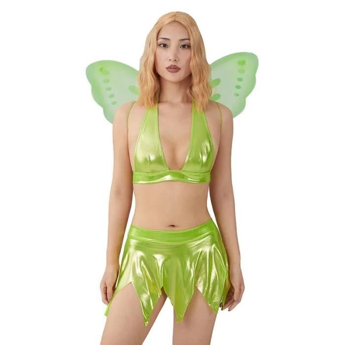 Costume Halloween Femme Cape Ailes Papillon Femme - Déguisement Halloween Et Carnaval Deguisement Papillon Femme