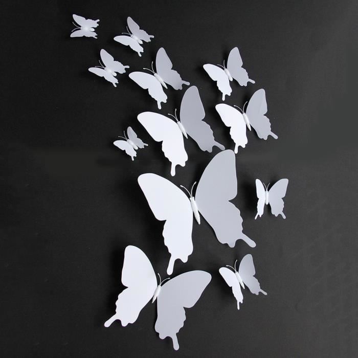 Mur 3d Bricolage Decor Papillon Accueil Aimant Decor Chambre