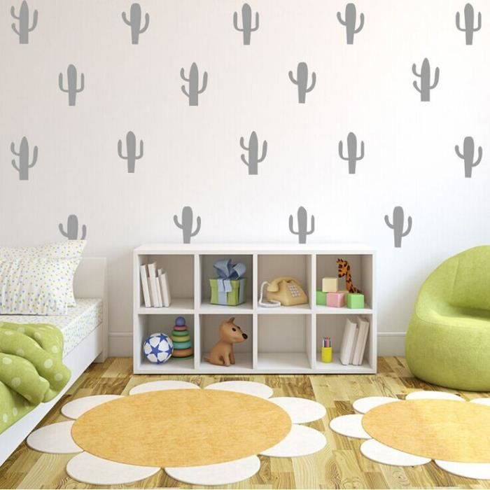 Chambre A Coucher Bricolage Salon Enfants Creatif Simple Multi Style Stickers Muraux Cactus Gris Hhy70314004gy 118 Achat Vente Chambre Complete Papier Peint Hhy70314004gy 118 Soldes Sur Cdiscount Des Le 20 Janvier Cdiscount