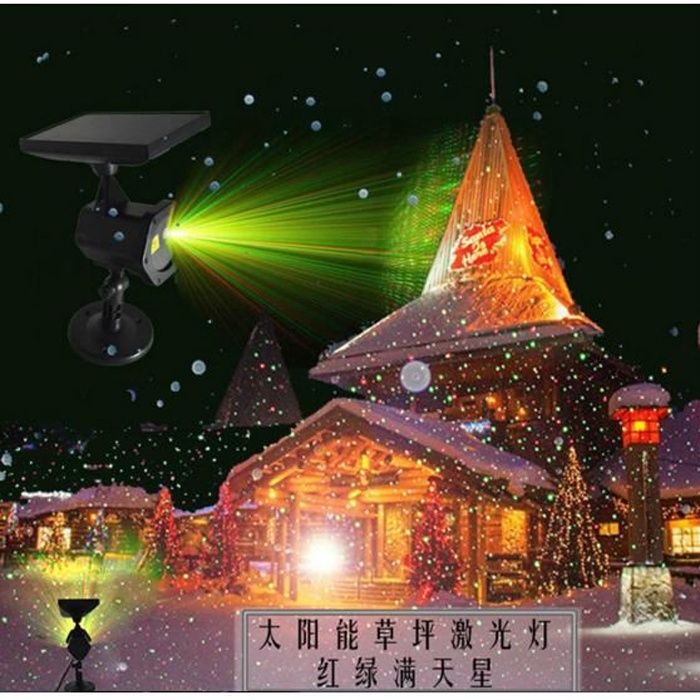 Paysage LED Projecteur Laser Étape Lumière Jardin Extérieur Noël Décor Etanche