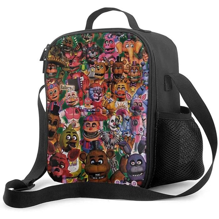 Five nights at top freddy's backpack and lunchbox