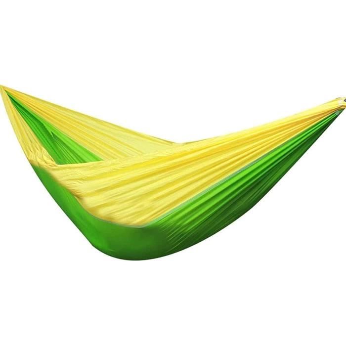 Parachute Hamacs Camping Hamac avec Filet, Double, Extérieur Portable