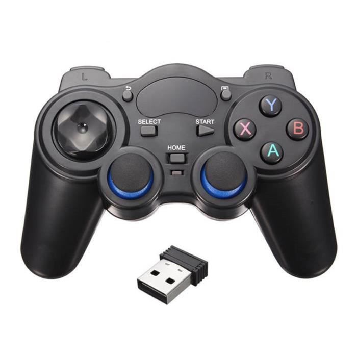 de jeu sans fil 2.4G pour téléphone Androidordinateur PCPS3TV Box contrôleur de
