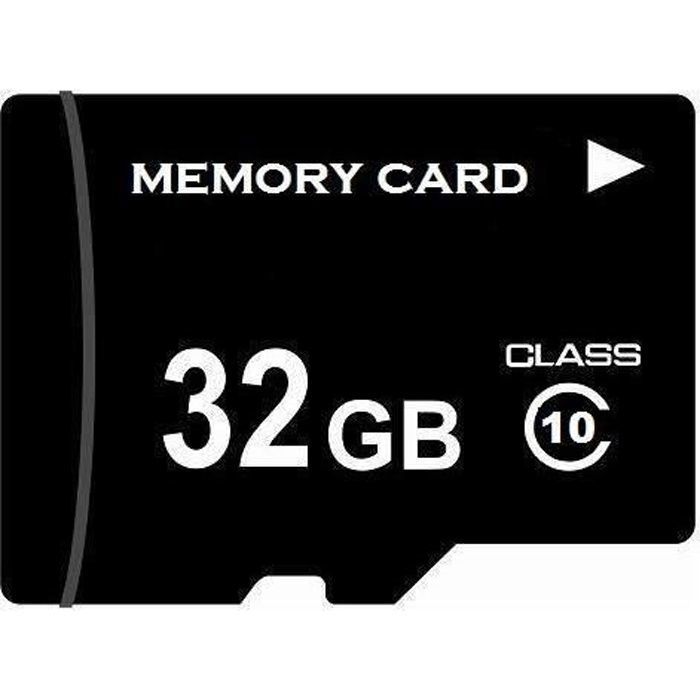 Carte Micro SD SDHC TF 32 G Go GB 32Go 32GB - Cdiscount Appareil Photo