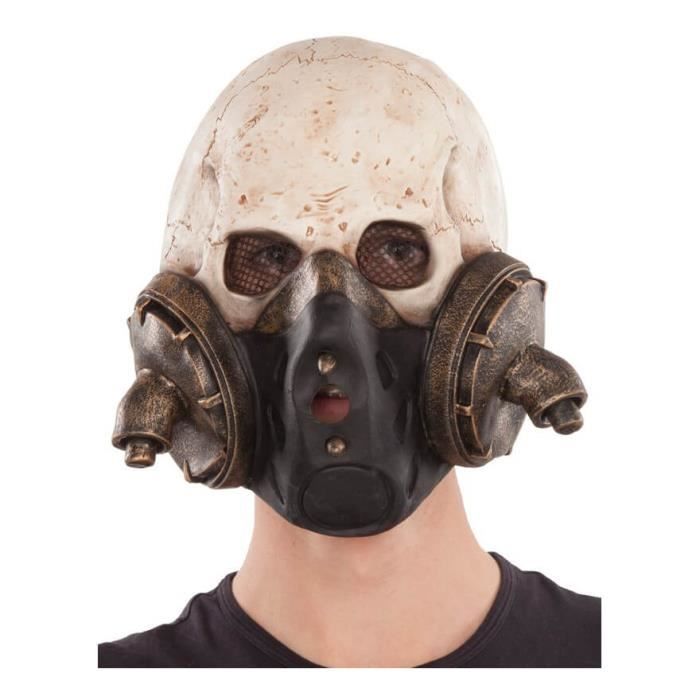 Masque de squelette à gaz pour adultes