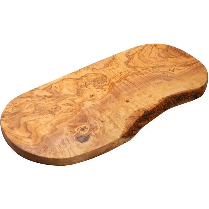 Set de 4 planches à découper en bois d'olivier naturel - Handgemaakt - Service Set de 4 planches à découper en bois d'olivier naturel - Handgemaakt - Service
