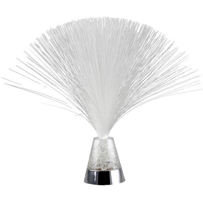 Lampe fibre optique couleur Changement fibre optique lumières étoilées LED pour Décoration de Table Salles de Séjour salons Cham189