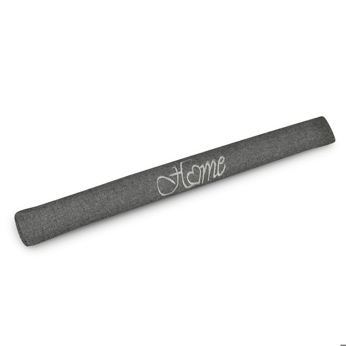 Boudin De Porte Isolant Avec Aimants – 120 Cm, Gris Clair, Bloque Froid Et Bruit, Fixé Magnétiquement