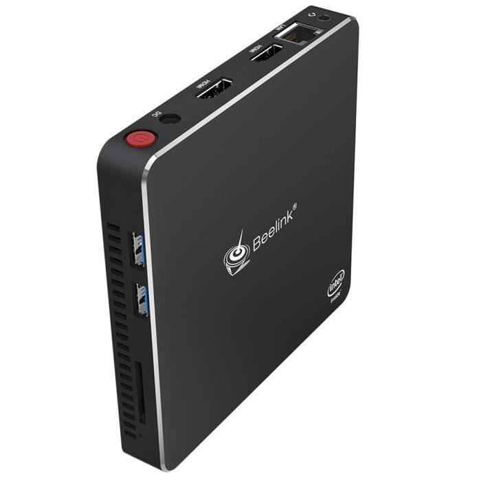 Vente Ordinateur de bureau Mini PC Beelink T34 8 Go RAM 256 Go SSD Windows 10 Ordinateur ultra-mince Processeur Intel Celeron N3450,Intel HD Graphics 500 pas cher Vente Ordinateur de bureau Mini PC Beelink T34 8 Go RAM 256 Go SSD Windows 10 Ordinateur ultra-mince Processeur Intel Celeron N3450,Intel HD Graphics 500 pas cher